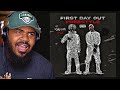 KANYE!? Rundown Spaz - First day out (Freestyle) Pt. 2 (Official Lyric Video) REACTION
