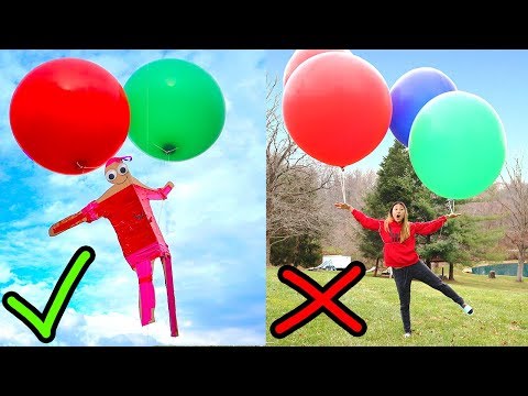 WILL THIS WORK?? (FLOATING WITH GIANT BALLOONS)