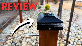 VOLISUN 4x4 Solar Post Cap Light Review- Shop in Link Below!