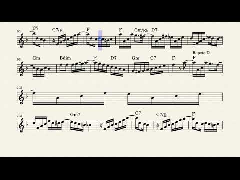 Um a Zero - 1x0 - Backing track com Partitura (Andamento mais lento)