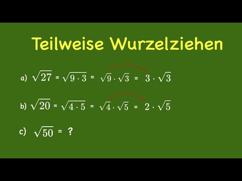 Partial root extraction