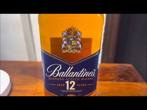 Ballantines 12 blended scotch whisky review English