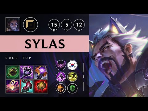 Sylas Top vs Fiora - KR Master Patch 25.13