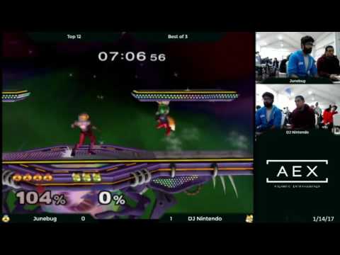AEX 12: Junebug vs. DJ Nintendo | Winners Top 12