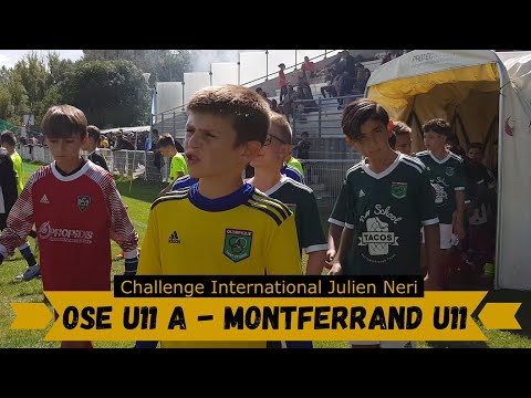 2023-09-16 // OSE U11 A - AS Montferrand U11 A (Challenge International Julien Neri - Match 2)