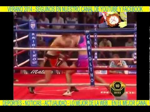 Débora Dionicius retuvo Título Mundial Supermosca FIB vs Mexicana Guadalupe Martínez 2013