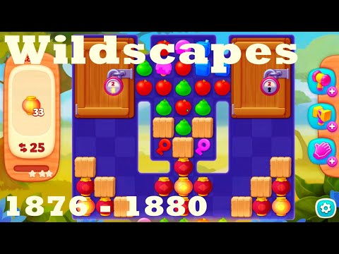 Wildscapes Level 1876 - 1880 HD Walkthrough | 3 - match game | gameplay | android | ios | pc | app