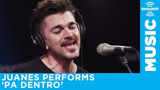 Juanes performs Pa Dentro at the SiriusXM Studios