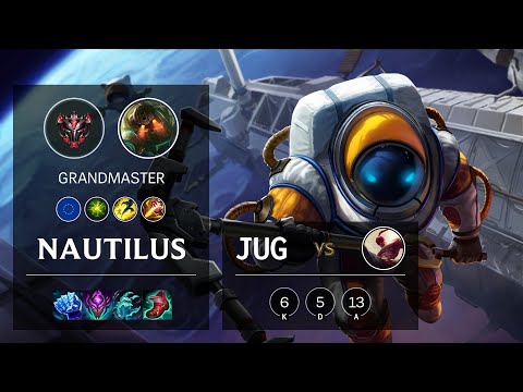 Nautilus Jungle vs Lee Sin - EUW Grandmaster Patch 11.15