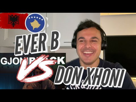 Italian Reaction to Ever B Vs Don Xhoni / Ever B - Freestyle Vs Don Xhoni - Freestyle (Gjoni Black)🔥