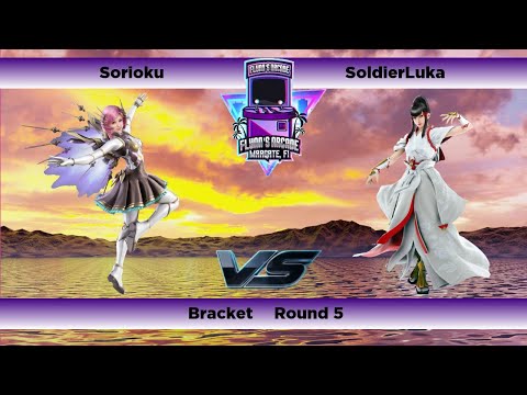 Flynn's Arcade 054 Bracket Round 5 - Sorioku (Alisa)Vs SoldierLuka (Kazumi) Tekken 7 Tournament