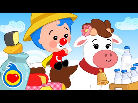 Tenho Uma Vaquinha Leiteira 🐮👩‍🌾 | Música Infantil | Um Herói do Coração ❤️