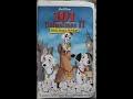 Opening To 101 Dalmatians II Patch S London Adventure 2003 VHS