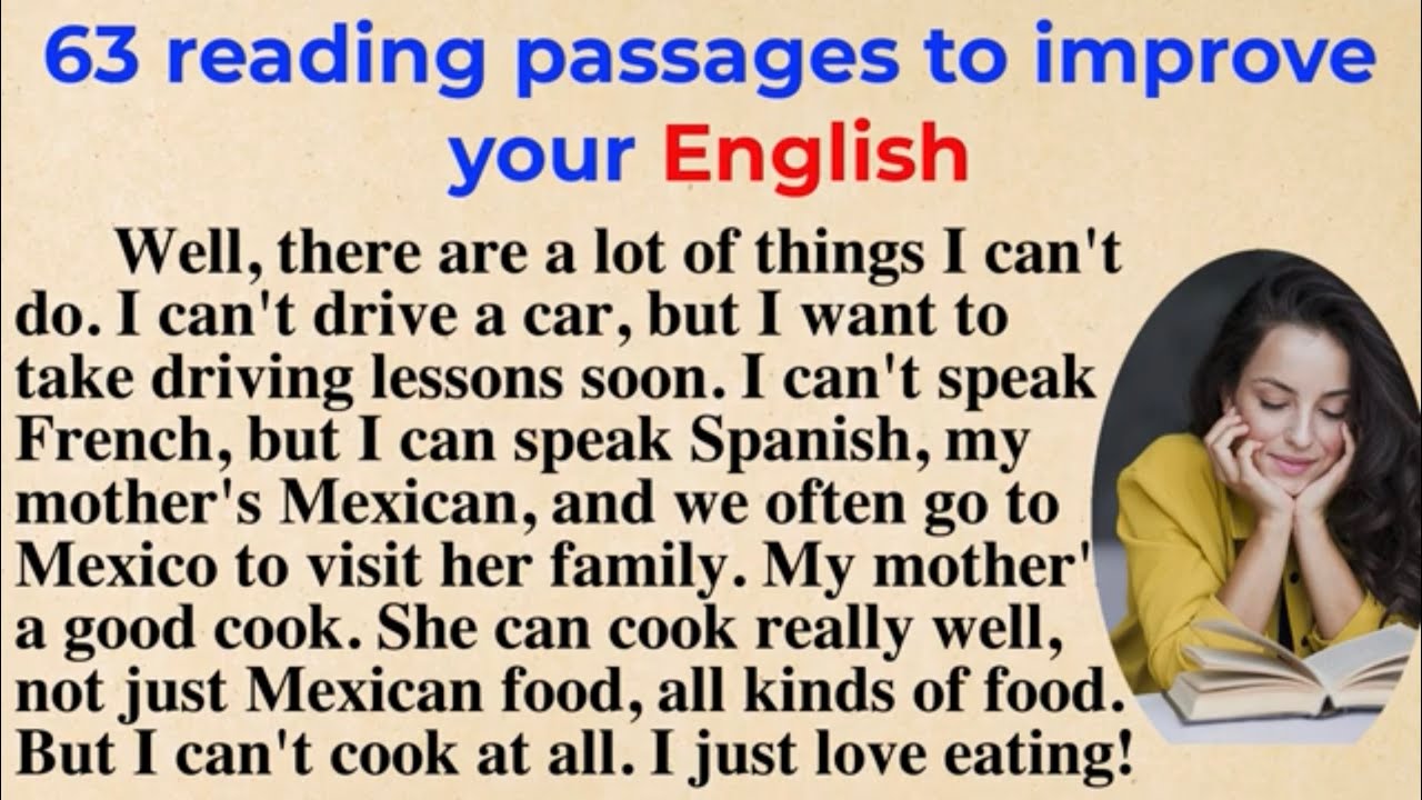 (Reading Practice (Improve your pronunciation in English