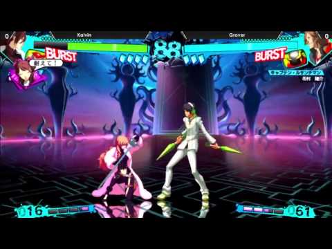 Knight Slash 10: P4AU Kalvin(Mitsuru) vs Grover(Yosuke)