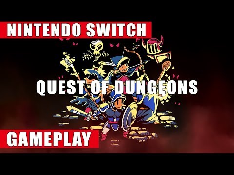 Quest of Dungeons Nintendo Switch Gameplay