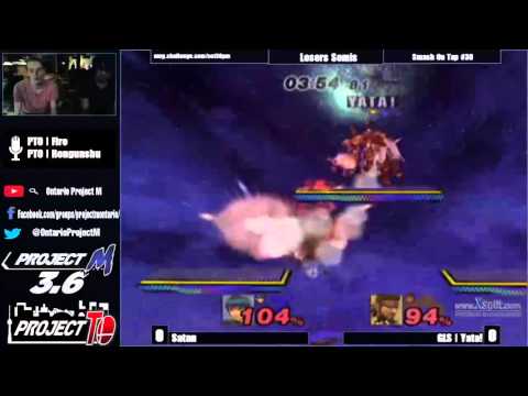 Smash On Tap #30 - Satan (Marth) vs GLS | Yata! (Snake) - Losers Semis
