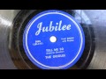 78 RPM: The Orioles - Tell Me So