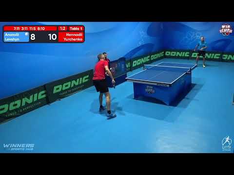 00:00 Anatolii Levshyn 1 - 3 Hennadii Yurchenko West 5 WIN CUP 24.10.2022 | TABLE TENNIS WINCUP