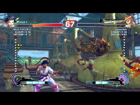 SSF4 AE: Chiba (Makoto) vs GamerBee (Adon) - Ranked Match (720p HD)