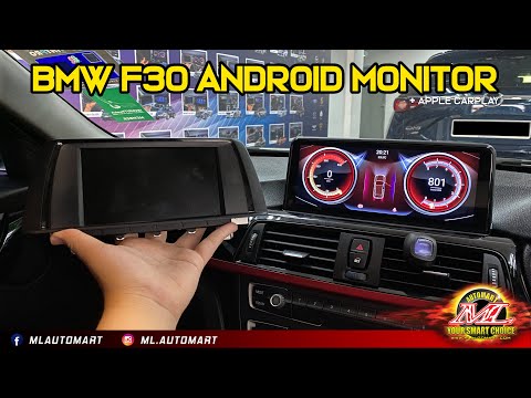 BMW F30 Android Monitor + Wireless Apple Carplay