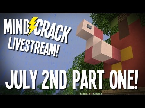 Generikb's MEGA Livestream: MindCrack - July 2nd! Part 1 of 3 ;-)