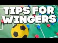 SOCCER TIPS for WINGERS | Left & Right Wing Positioning