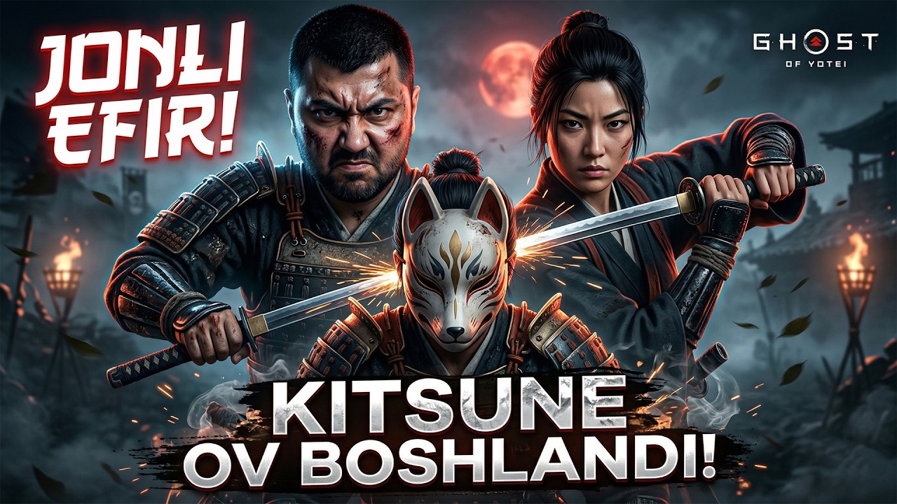 🦊 KITSUNE OV BOSHLANDI! — Ghost of Yōtei #3 (Jonli Efir)