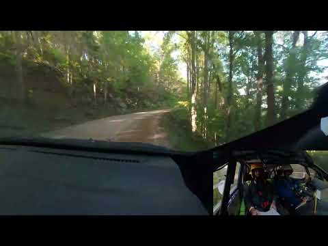 Overmountain Rally 2024 Stage 6 Big Clifty Bukky/Hathaway Car 633 Honda Fit v2