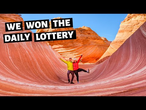 The NEW DAILY LOTTERY FOR PERMITS // HIKING TO THE ARIZONA WAVE