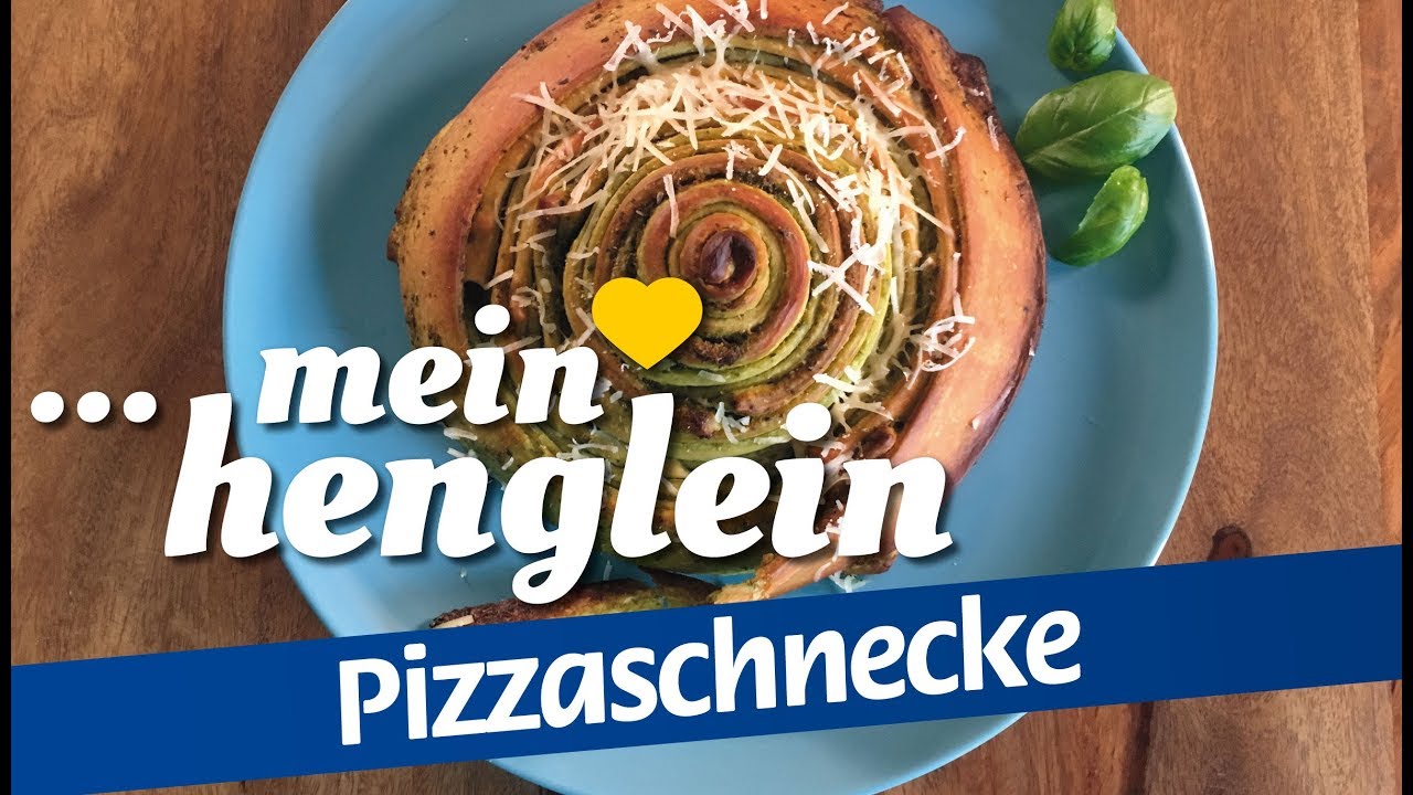 Pizzaschnecke mit frischem Pizzateig von HENGLEIN