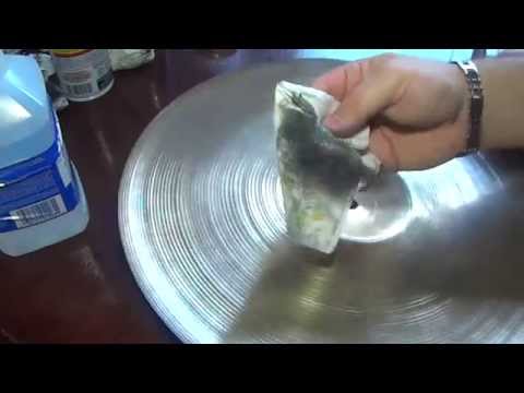 Drum Cymbal Cleaning Using Zildjian Cleaner & Mineral Spirits/ Paint Thinner