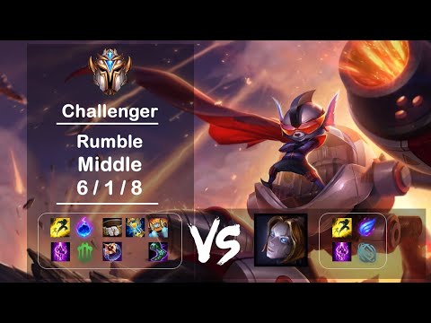 Middle Rumble vs Orianna KR Challenger Patch 12.10