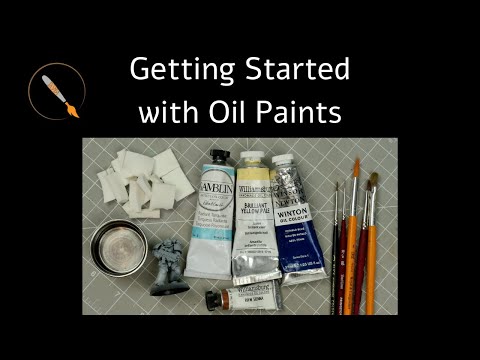 Getting Started with Oil Paints for Miniature Painting