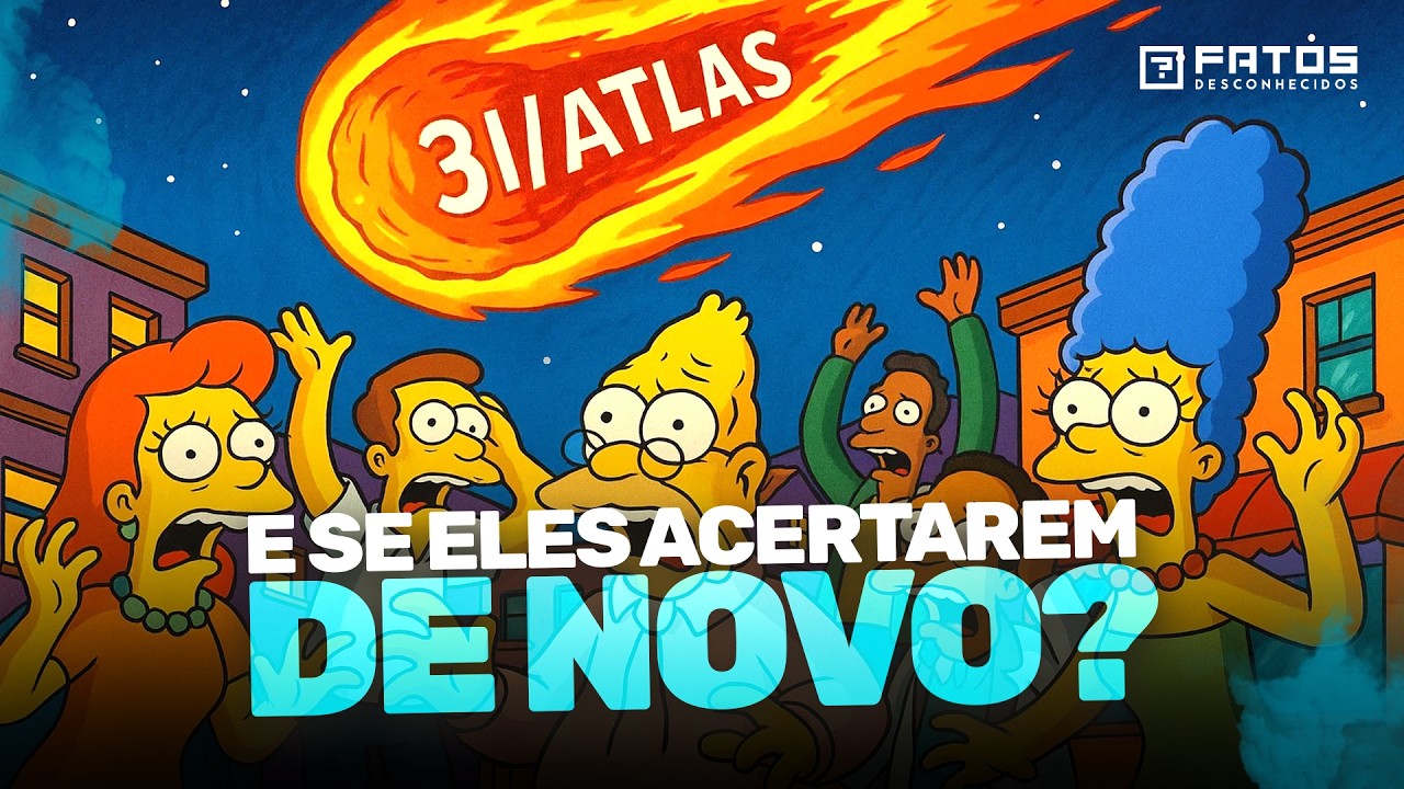 3I/ATLAS rota de colisão com a Terra? Essas são as teorias do Simpsons sobre o caso!