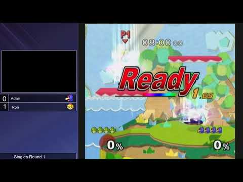 MMOM145 SSBM - Ron (Peach) vs. ADair (Falco) - Melee WR1