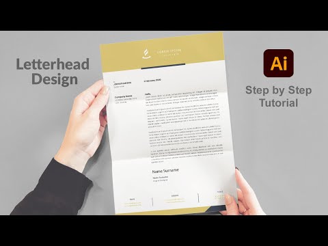 How to Design a Letterhead in Adobe Illustrator