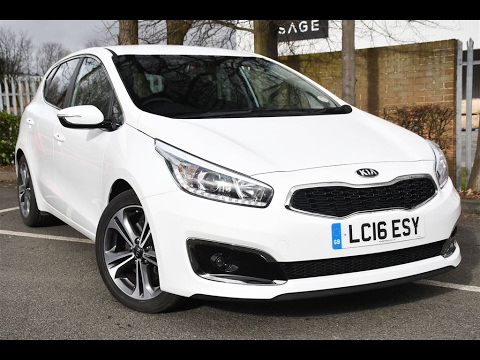 Used Kia Ceed 1.6 CRDi ISG 4 5dr White 2016