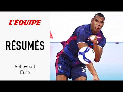 Volley : Les débuts parfaits de l’équipe de France à l'Euro