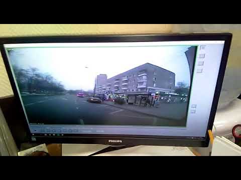 Вид из автобуса на ДТП с остановкой на Сходненской в Москве