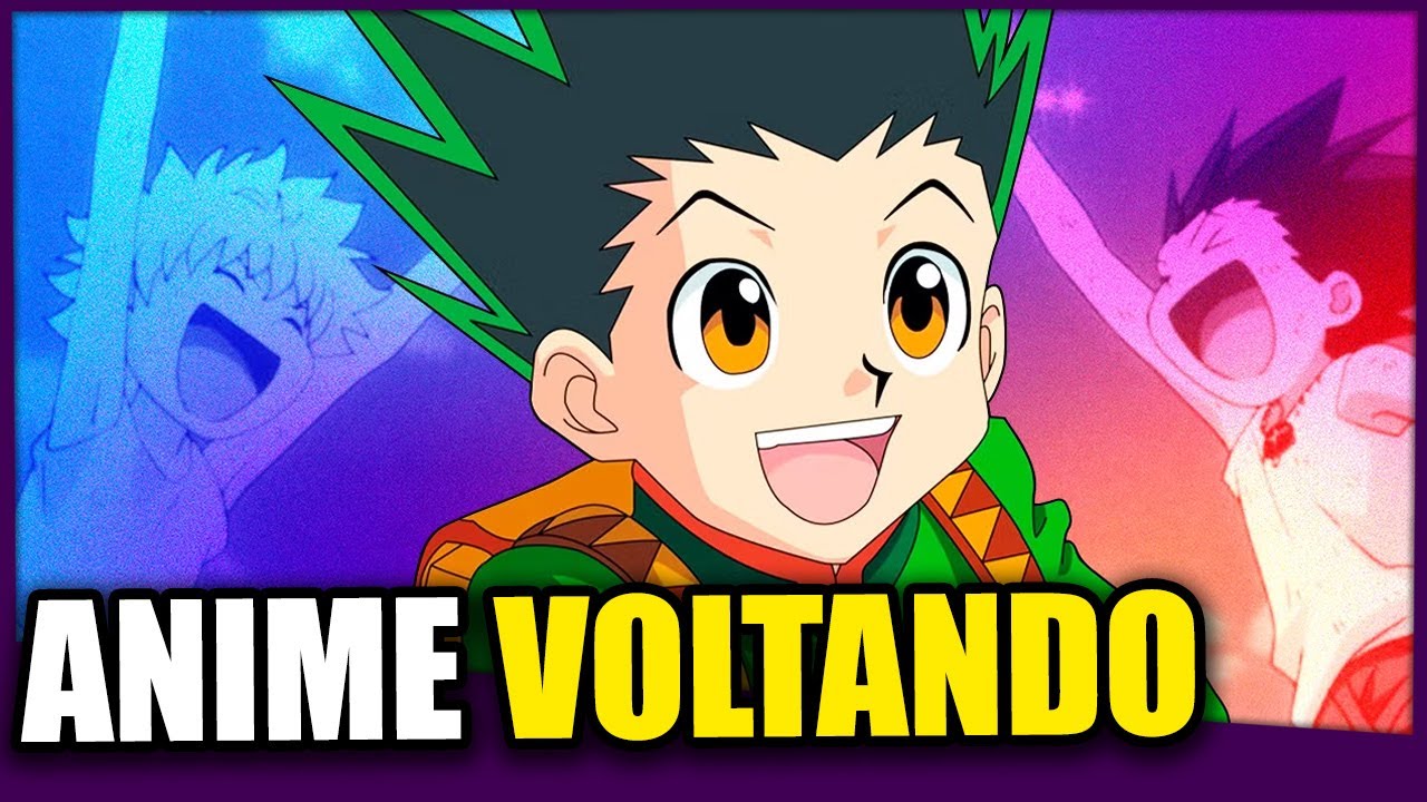 HUNTER X HUNTER VOLTANDO COM ANIME NOVO!!?