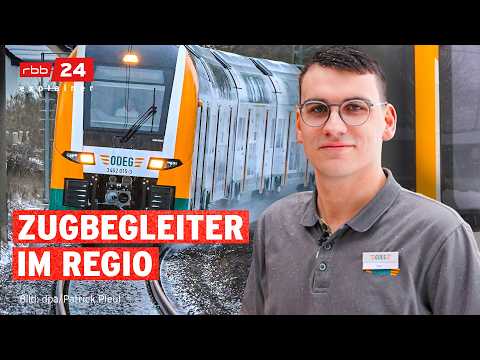 Kontrolle und Konflikte: Ein Tag Zugbegleiter im RE1 | rbb24 explainer