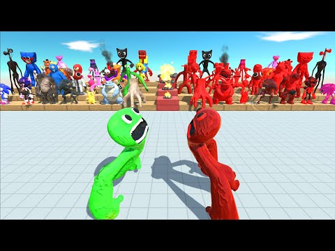 Infinity Battle | Creepy Monster VS Red Itself