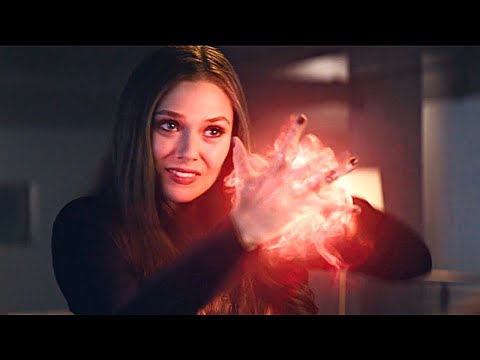 Wanda (Scarlet Witch) & Clint (Hawkeye) Against Vision | Avengers: Civil War (2016)