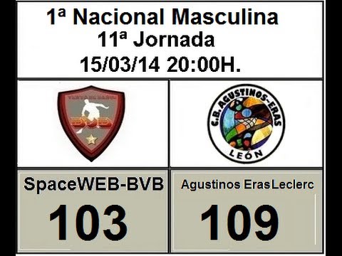 J-11 15-03-14 Primera Nacional Masc. SpaceWEB-BVB & Agustinos Eras León