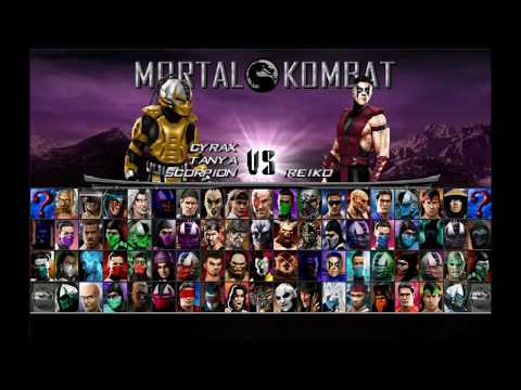 Mortal Kombat Project Yellow Ninjas vs Secret Ninjas