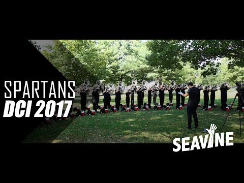Spartans Drum and Bugle Corps Hornline 2017- In the Lot with Seavine