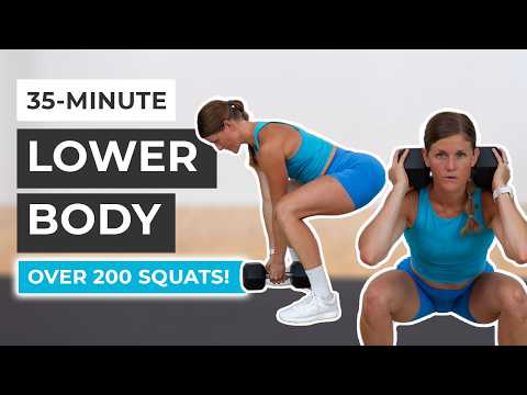 Learn 30 Minute Leg Workout Over 200 Squats Mind Luster