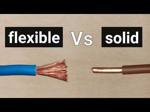 Solid vs Flexible stranded wire | Current test