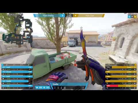 ZywOo Demo ( 16-12 ) Vitality vs FaZe ( INFERNO ) POV | StarLadder Budapest Major 2025